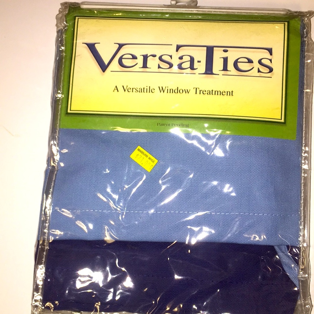 Blue valance